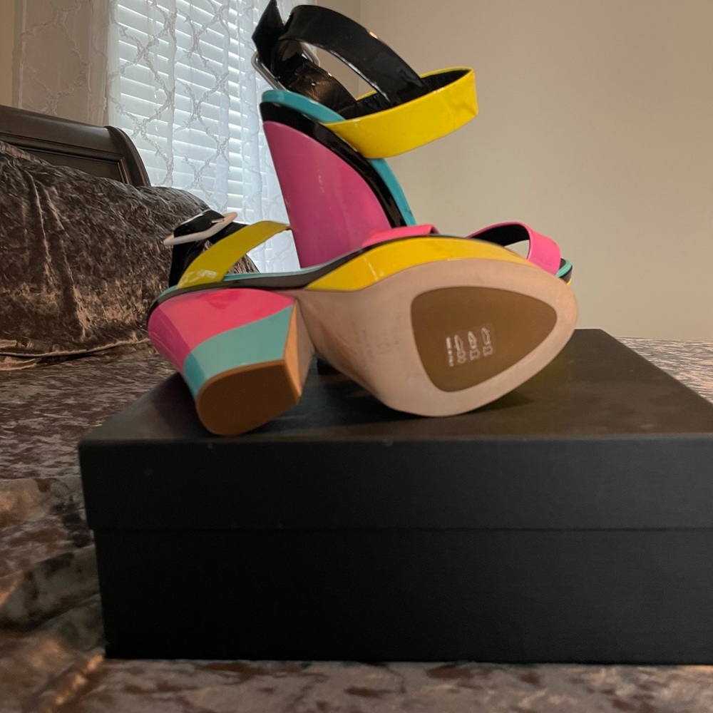 Giuseppe Zanotti Size 40 1/2 Multi Color - image 6